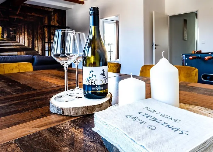 公寓 Stylisches Penthouse Zentral Tischfussball 100m2 Wii